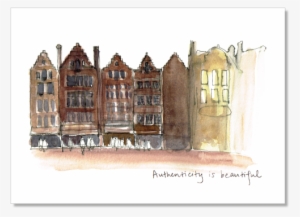 Authenticity Is Beautiful Archival Quality Print - Greeting Card