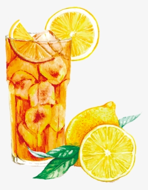 Watercolor Margarita Png Png Free Stock - Orange Juice Watercolor Png