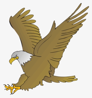 Hunting Eagle Svg Clip Arts 564 X 599 Px
