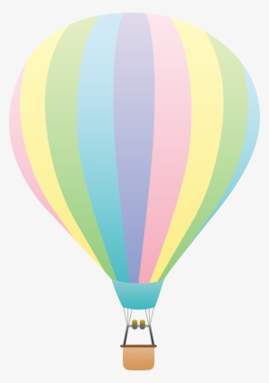 Pretty Pastel Balloons - Cute Hot Air Balloon