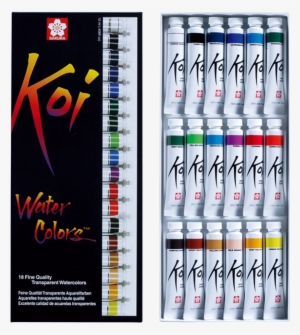 Koi Water Colors - Koi Watercolor Tubes 18