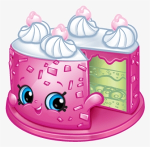 Blake Forest Cake - Shopkins Ella Tower Cake