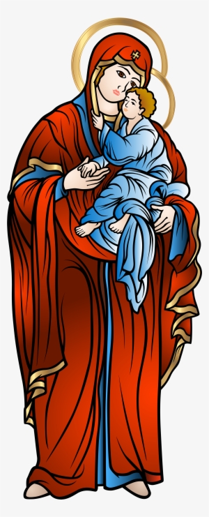 Clip Art Free Blessed Virgin With Best Web Highquality - Blessed Virgin Mary Clipart