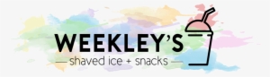 Logo- Weekley's Watercolor Xs