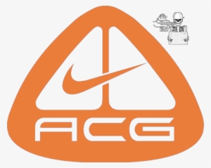 Red Nike Logo Png Download - Acg Logo