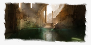 The Men Leave The Comfortable Warmth Of The Bathhouse - Ruins
