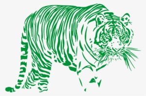 Green Tiger Png - Valley Springs Arkansas School Logo