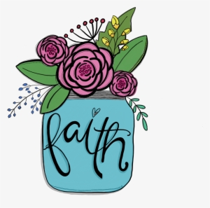 Bible Drawing Watercolor - Flower Doodle