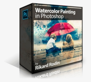 Watercolor Painting In Photoshop - Flyer