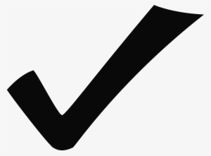 Download Clip Black And White Holydays Clipart Cookbook - Tick Right