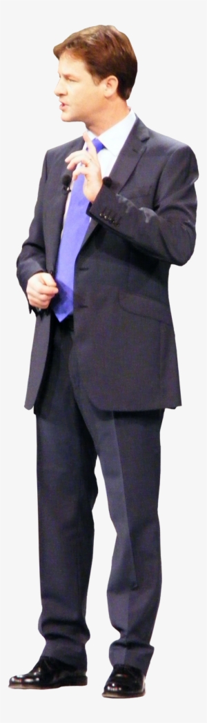 Business People Talking Png - Nick Clegg Full Length