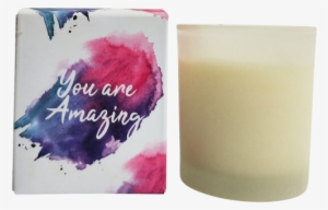 You Are Amazing Wc Boxed Candle 6cm - Dish
