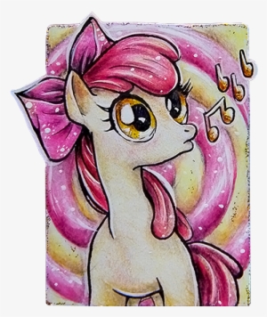 Colored Pencil Drawing, Earth Pony, Female, Filly, - Cartoon