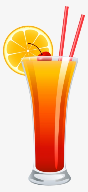 Cocktail Png - Tequila Sunrise Cocktail Png