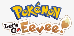 Pokémon Lets Go Eevee Logo - Pokemon Let's Go Pikachu Logo