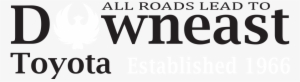 Downeast Toyota Logo - Fwisd