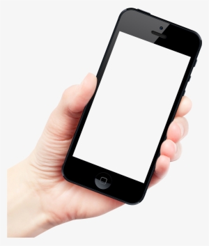 Hand Holding Smartphone Apple Iphone Png Image - Hand Holding Iphone Transparent