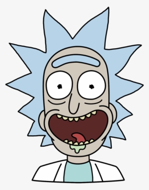 Rickandmorty Rickhappy1500 - Rick And Morty Rick Face