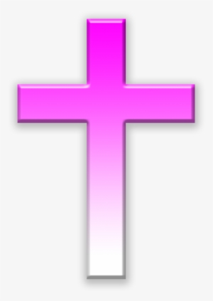 Pink Cross Png - Jesus Cross Hd Png