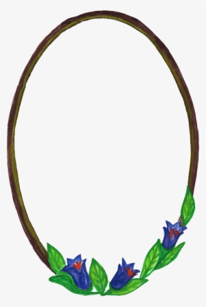 Png File Size - Frame With Flower Png