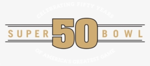 Bowls - Superbowl 50 Logo Png