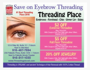 July-august 2017 Savings [80 Images] Click Any Image - Eyebrow Threading