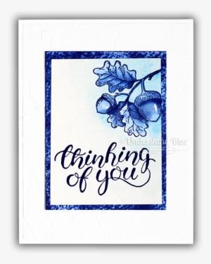 Versafine Clair Ink Old Holland Watercolor Card By - Bluebonnet