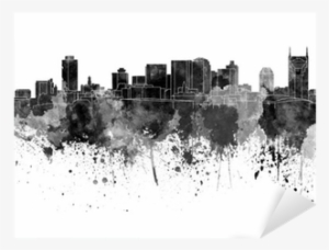 Nashville Skyline Png - Nashville Skyline Watercolor
