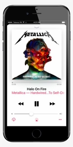 How To View Song Lyrics In Ios Music App On Iphone - Hardwired... To Self-destruct