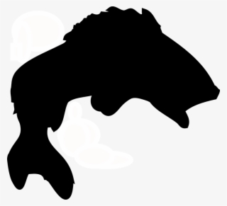 Clip Art At Getdrawings - Bass Fish Silhouette Clipart