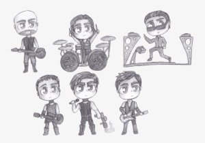 Metallica Drawing Sketch - Rammstein Drawing