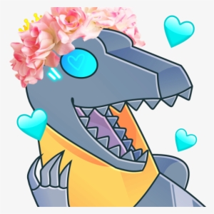 Flower Crown Heart Tumblr Blue Pictures Png Flower - G1