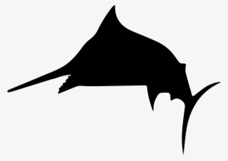 Fish Silhouette Vector - Marlin Silhouette Png
