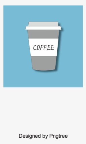 Cartoon Xícara De Café Bebida Flat - Coffee