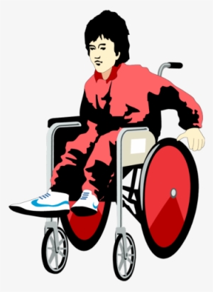 Free Icons Png - Wheelchair Person Transparent
