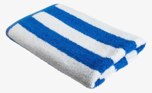 Adonis™ Premium Cabana Stripe Beach Towel In Blue, - Blue And White Towel