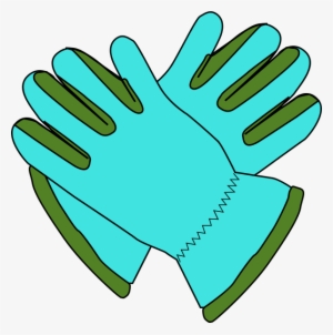 Gloves Snow Clipart - Clip Art Garden Gloves