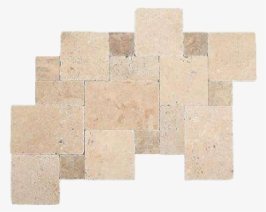 Travertine Pavers - Daltile Ts36-pattern1p Travertine Peruvian Cream Blend