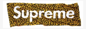 Supreme Leopard Print Towel