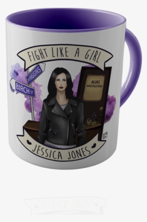 Fight Like A Girl > Jessica Jones - Coffee Cup