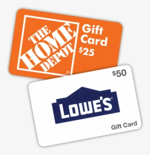 Home Depot And Lowe's Gift Cards - Home Depot