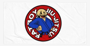 Fat Boy Jiu Jitsu Beach Towel