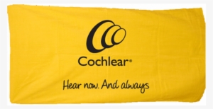 Muf155-cochlear Beach Towel - Cochlear Limited