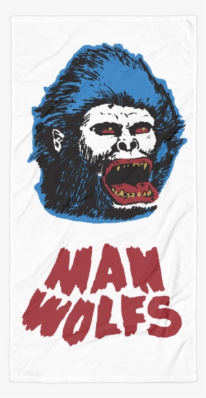 Image Of Manwolfs Beach Towel - Man Wolfs