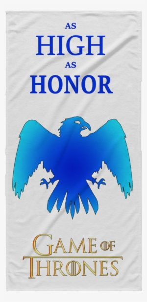 Game Of Thrones Beach Towel As High As Honor Beach - House Arryn