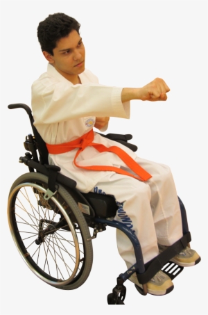 Male Wheelchair Punch - Wheelchair