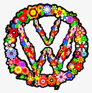 Vw Flower Volkswagen Logo Boxed Metal Extreme High - Volkswagen Flower Logo