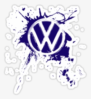 Vw Volkswagen Logo, Volkswagen Jetta, Vw Jetta Tdi, - Vw Logo Splash