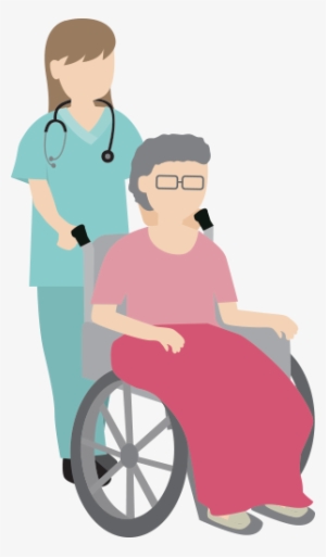 Nursing Home Png Graphic Freeuse Stock - Sitting