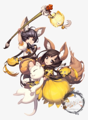 Lyn Summoner Blade And Soul Lyn, Character Creation, - Blade And Soul Lyn Chibi